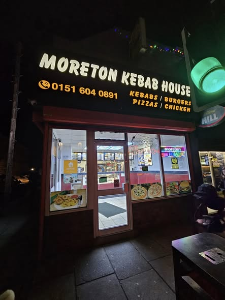 Moreton Kebab House shop front